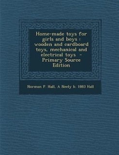 Couverture_Home-made toys for girls and boys