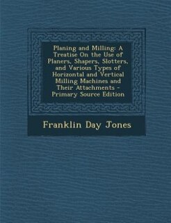 Couverture_Planing and Milling