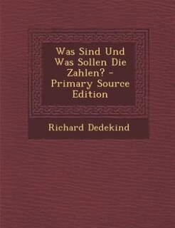 Was Sind Und Was Sollen Die Zahlen?