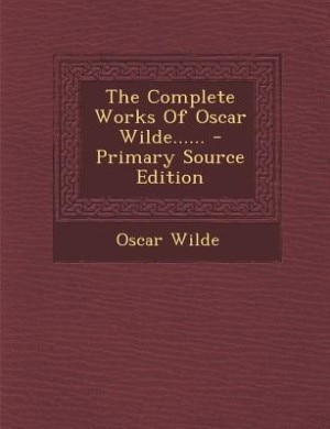 Couverture_The Complete Works Of Oscar Wilde......