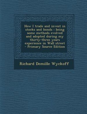 Couverture_How I trade and invest in stocks and bonds