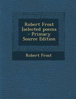 Front cover_Robert Frost [selected poems