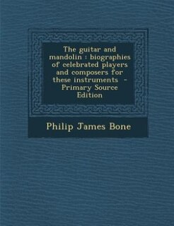 Front cover_The guitar and mandolin