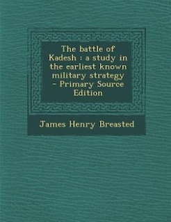 Couverture_The battle of Kadesh