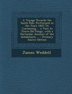 Front cover_A Voyage Towards the South Pole