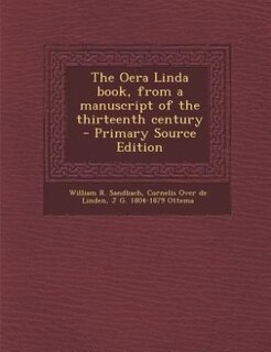Front cover_The Oera Linda book, from a manuscript of the thirteenth century