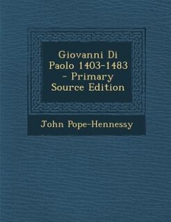 Couverture_Giovanni Di Paolo 1403-1483
