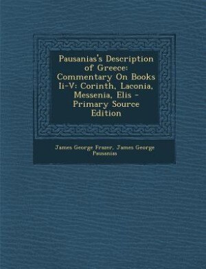 Couverture_Pausanias's Description of Greece