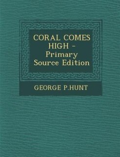 Couverture_CORAL COMES HIGH