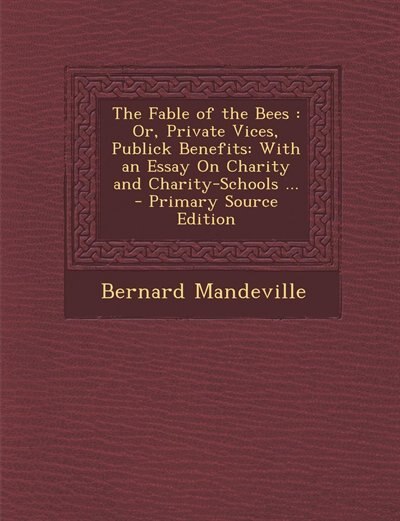 Couverture_The Fable of the Bees