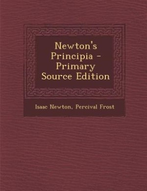 Couverture_Newton's Principia