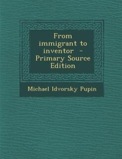Front cover_From immigrant to inventor