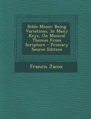 Front cover_Bible Music