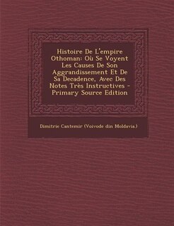 Couverture_Histoire De L'empire Othoman