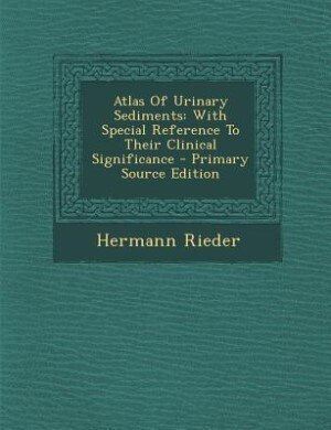 Front cover_Atlas Of Urinary Sediments