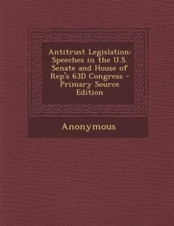 Couverture_Antitrust Legislation