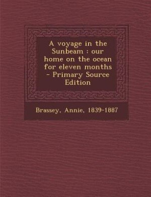 Couverture_A voyage in the Sunbeam
