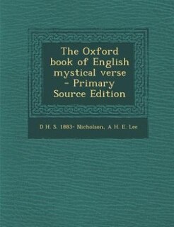 Front cover_The Oxford book of English mystical verse