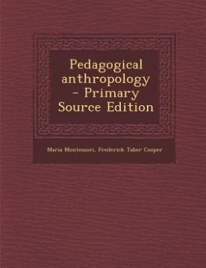 Couverture_Pedagogical anthropology
