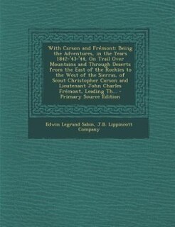 Front cover_With Carson and Frémont