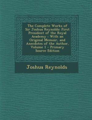 Couverture_The Complete Works of Sir Joshua Reynolds