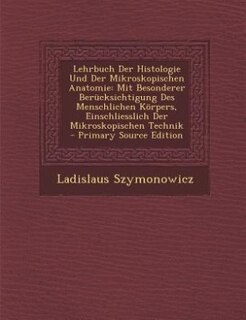 Couverture_Lehrbuch Der Histologie Und Der Mikroskopischen Anatomie