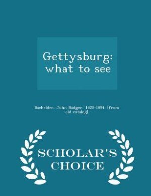 Front cover_Gettysburg