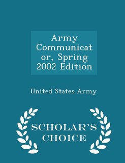 Couverture_Army Communicator, Spring 2002 Edition