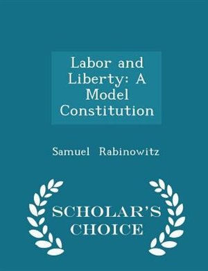Front cover_Labor and Liberty