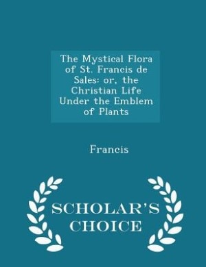 Front cover_The Mystical Flora of St. Francis de Sales