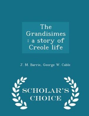 Front cover_The Grandisimes