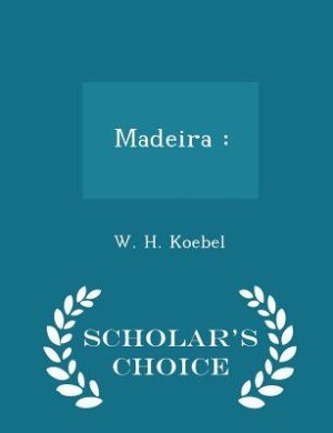 Front cover_Madeira