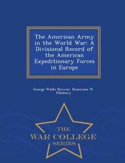 Couverture_The American Army in the World War