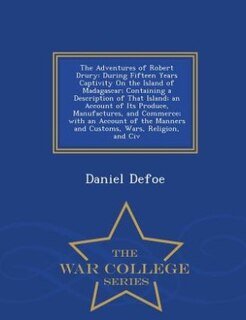 Couverture_The Adventures of Robert Drury