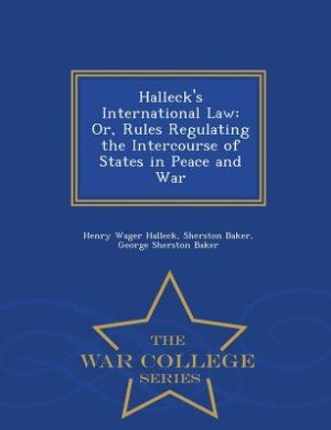 Couverture_Halleck's International Law
