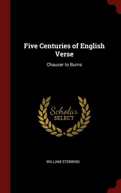 Couverture_Five Centuries of English Verse
