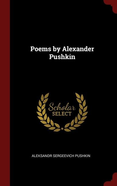 Front cover_Poems by Alexander Pushkin
