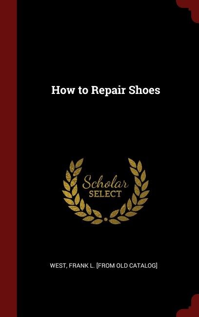 Couverture_How to Repair Shoes