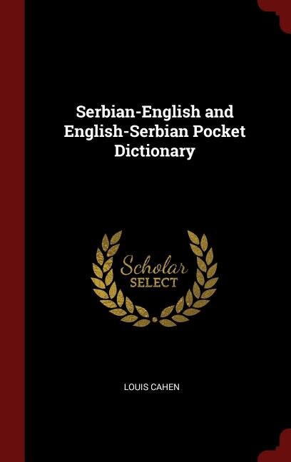 Front cover_Serbian-English and English-Serbian Pocket Dictionary