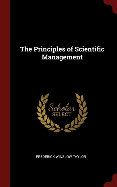 Front cover_The Principles of Scientific Management