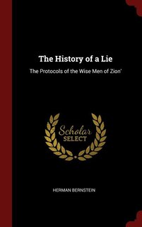 Couverture_The History of a Lie