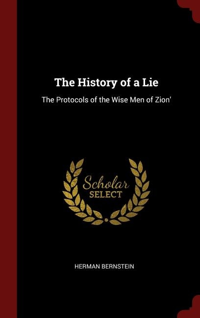 Couverture_The History of a Lie