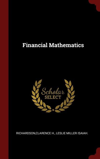 Front cover_Financial Mathematics