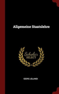 Front cover_Allgemeine Staatslehre