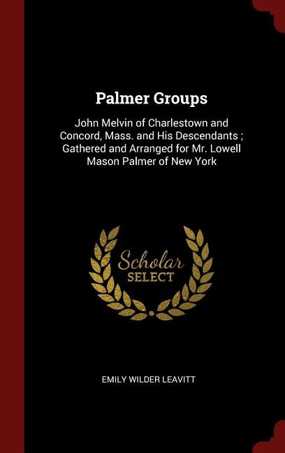 Front cover_Palmer Groups