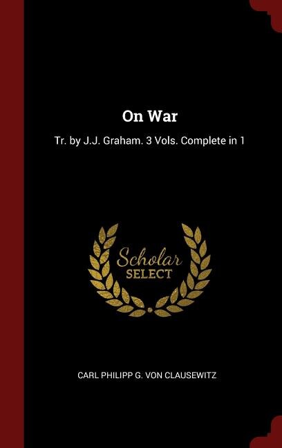 Front cover_On War