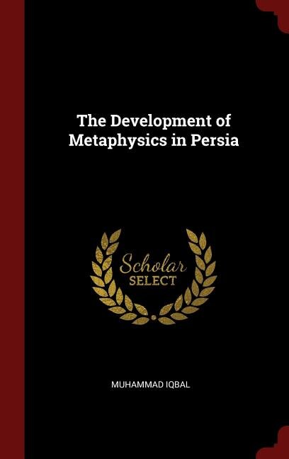 Couverture_The Development of Metaphysics in Persia