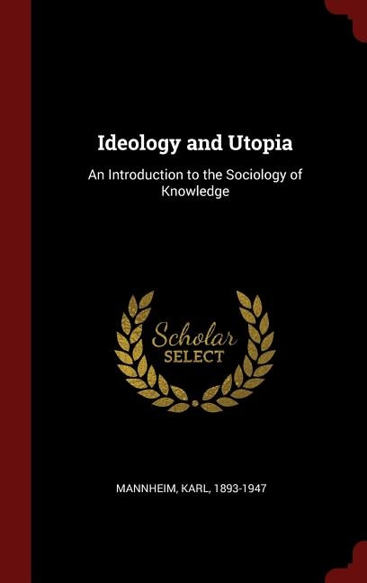 Couverture_Ideology and Utopia