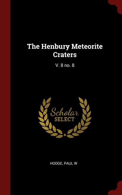 Front cover_The Henbury Meteorite Craters