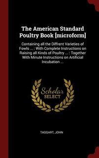 Couverture_The American Standard Poultry Book [microform]
